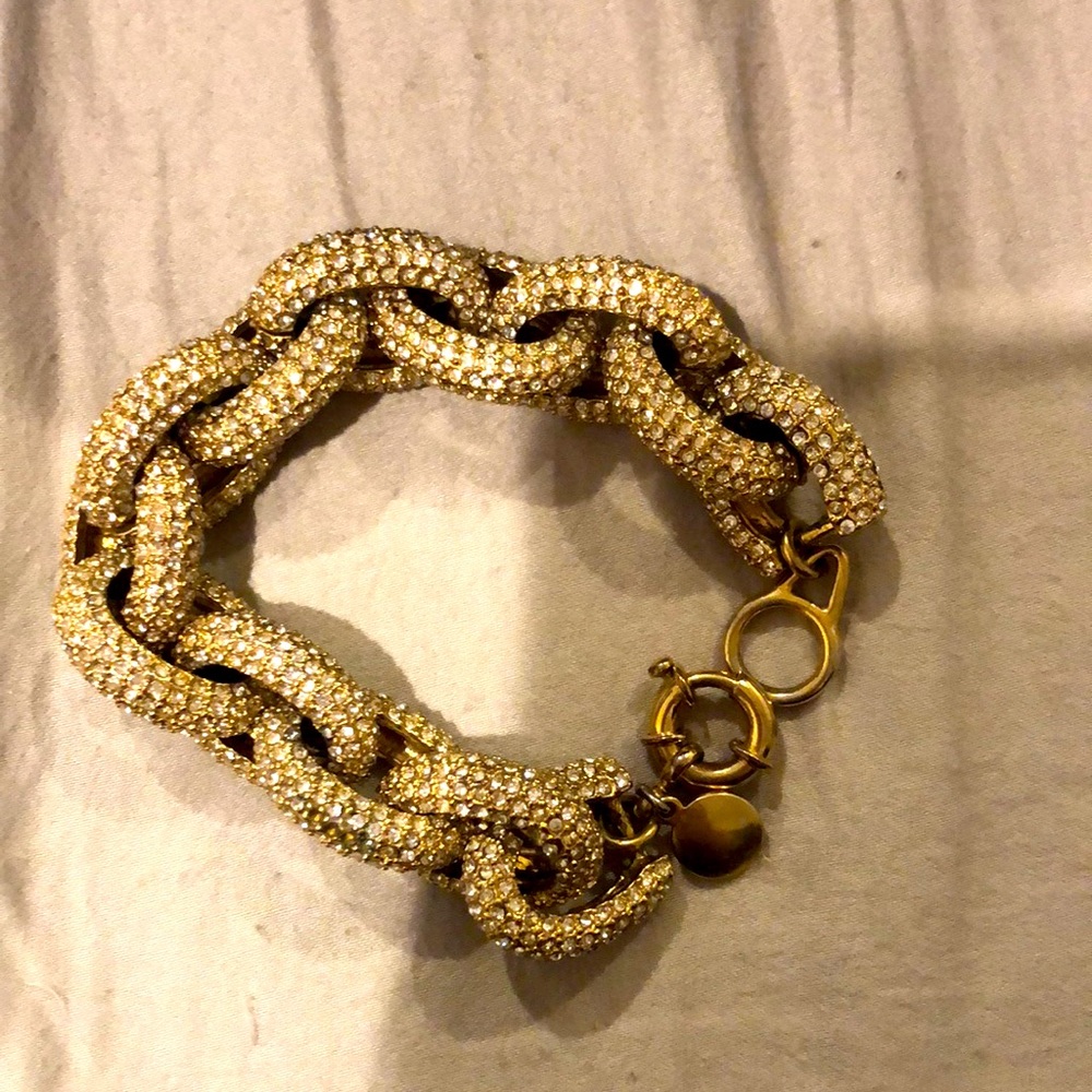 Jcrew rhinestone bracelet (retired)